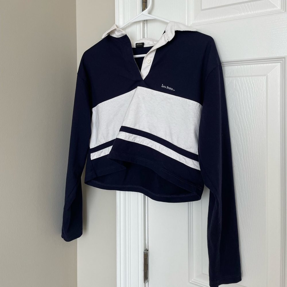 iets frans collared long sleeve from urban outfitters